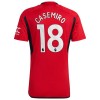 Maillot de Supporter Manchester United Casemiro 18 Domicile 2023-24 Pour Homme